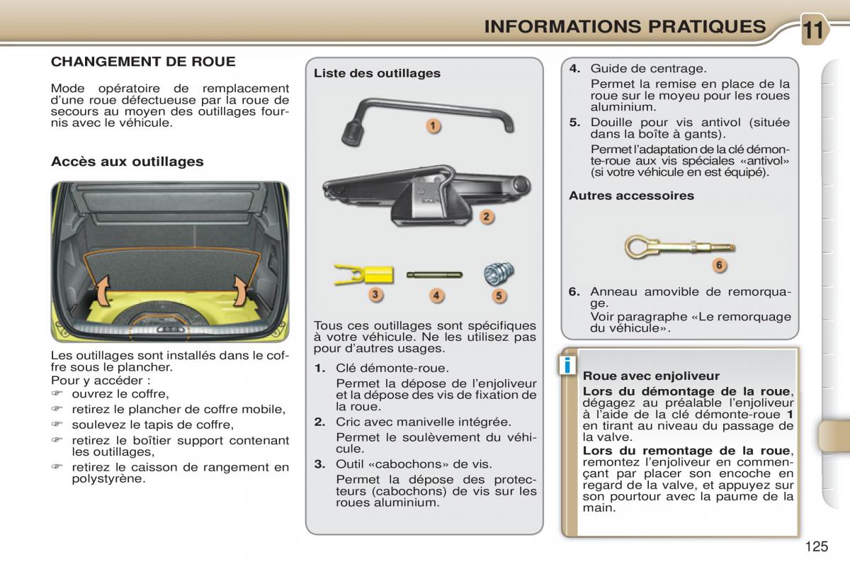 Citroen C3 Picasso manuel du proprietaire / page 127