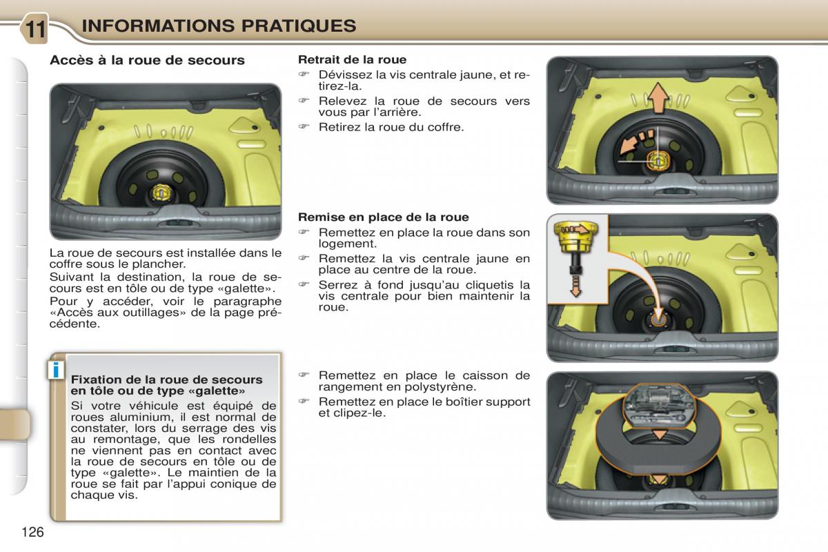 Citroen C3 Picasso manuel du proprietaire / page 128