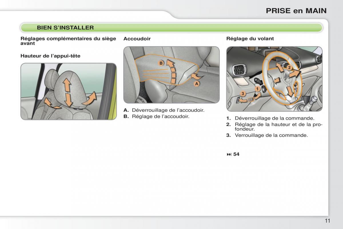 Citroen C3 Picasso manuel du proprietaire / page 13