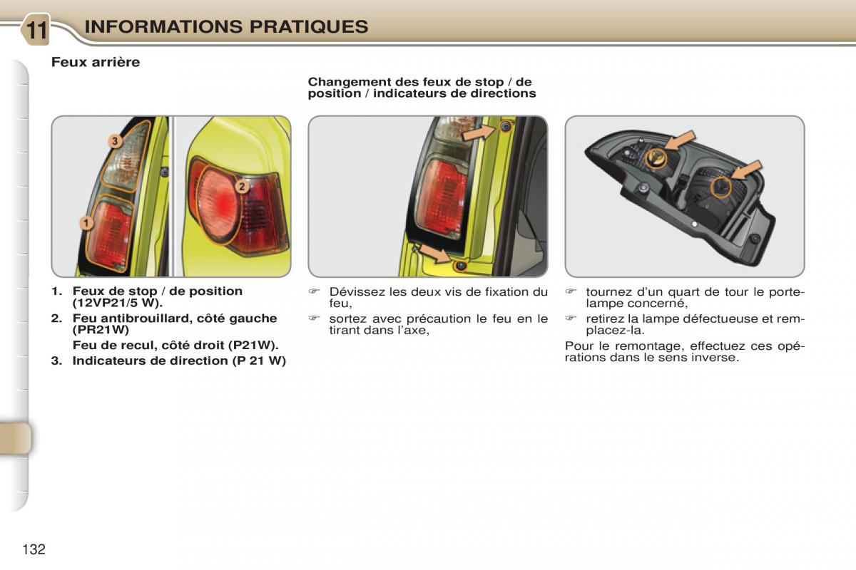 Citroen C3 Picasso manuel du proprietaire / page 134