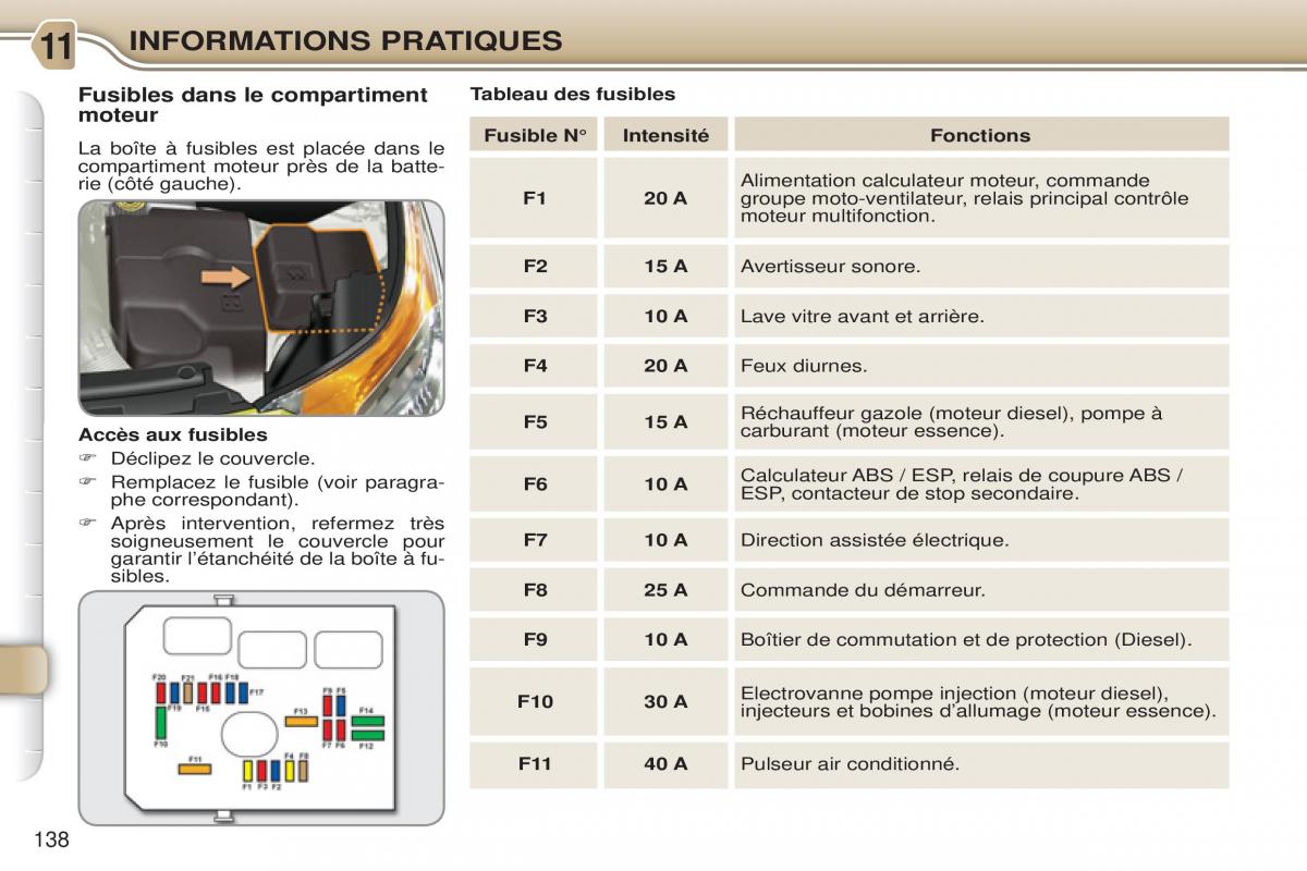 Citroen C3 Picasso manuel du proprietaire / page 140