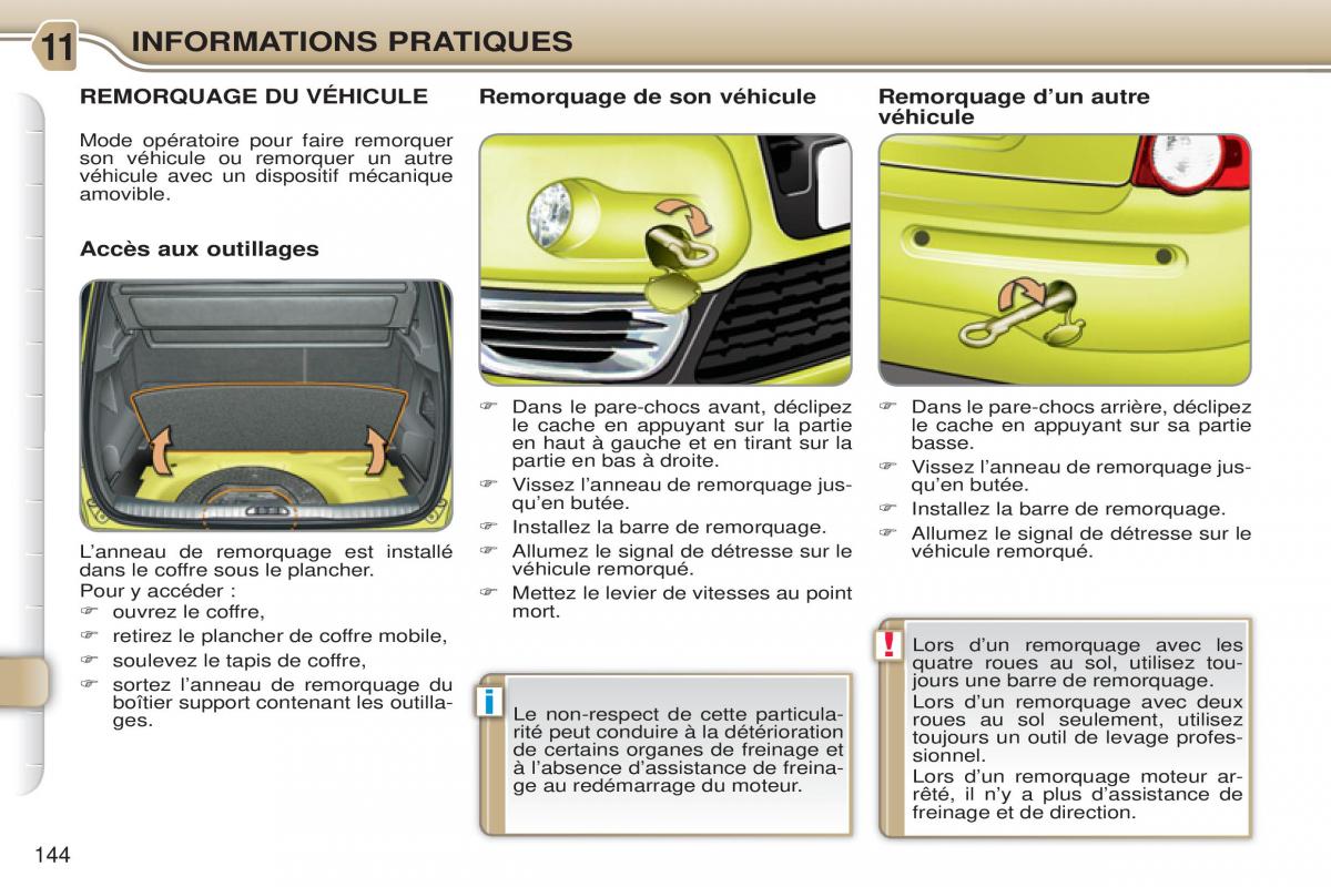 Citroen C3 Picasso manuel du proprietaire / page 146