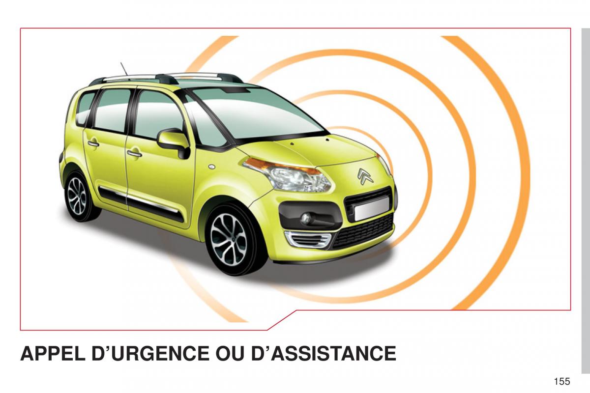 Citroen C3 Picasso manuel du proprietaire / page 157