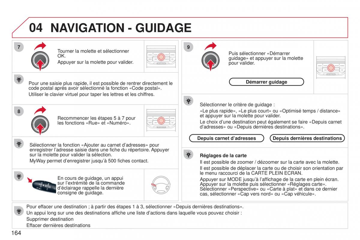 Citroen C3 Picasso manuel du proprietaire / page 166