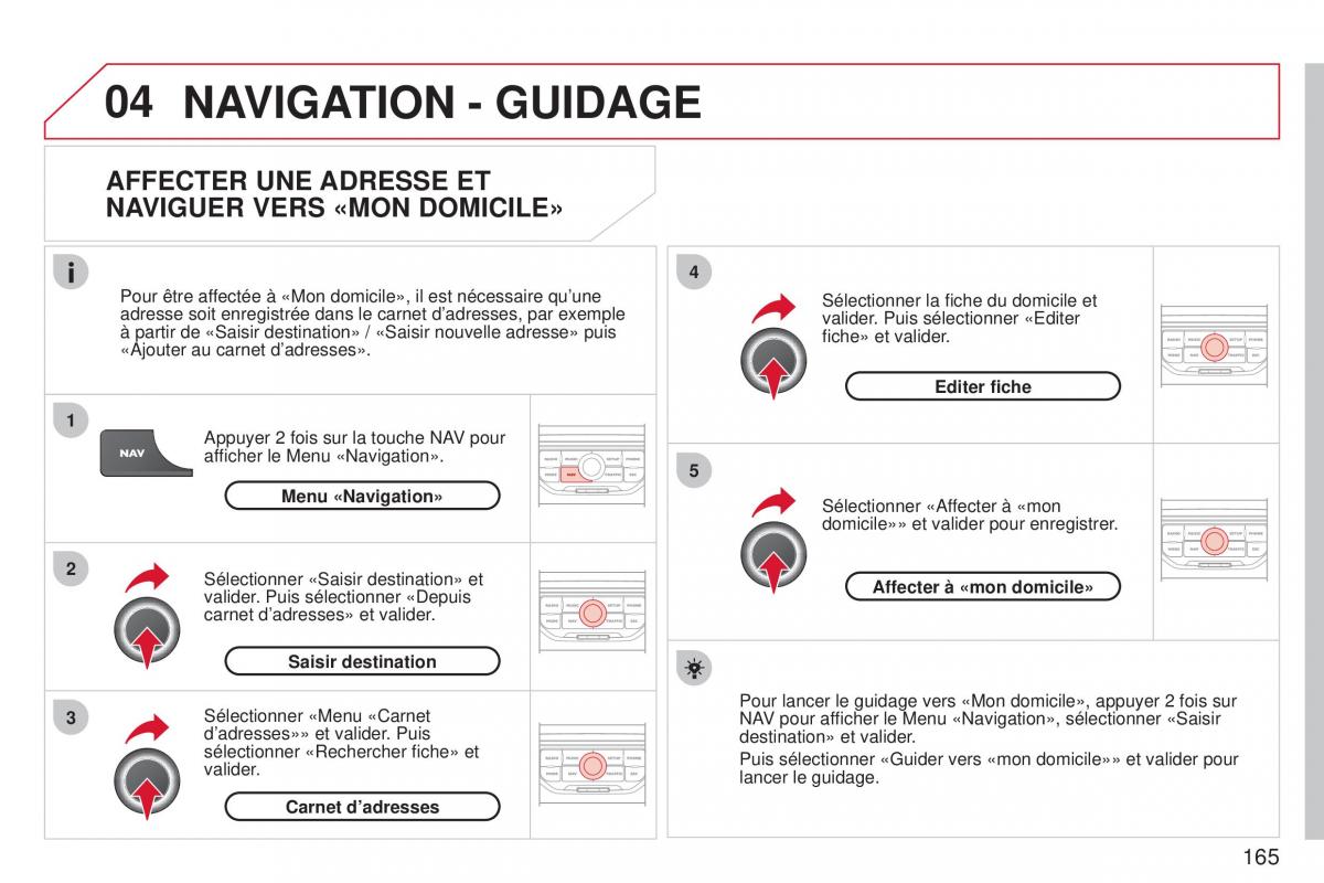 Citroen C3 Picasso manuel du proprietaire / page 167