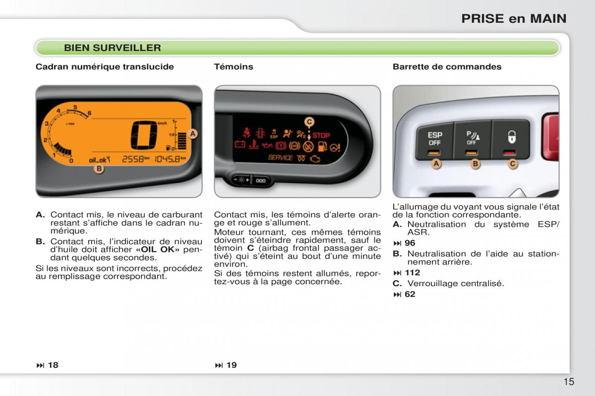 Citroen C3 Picasso manuel du proprietaire / page 17