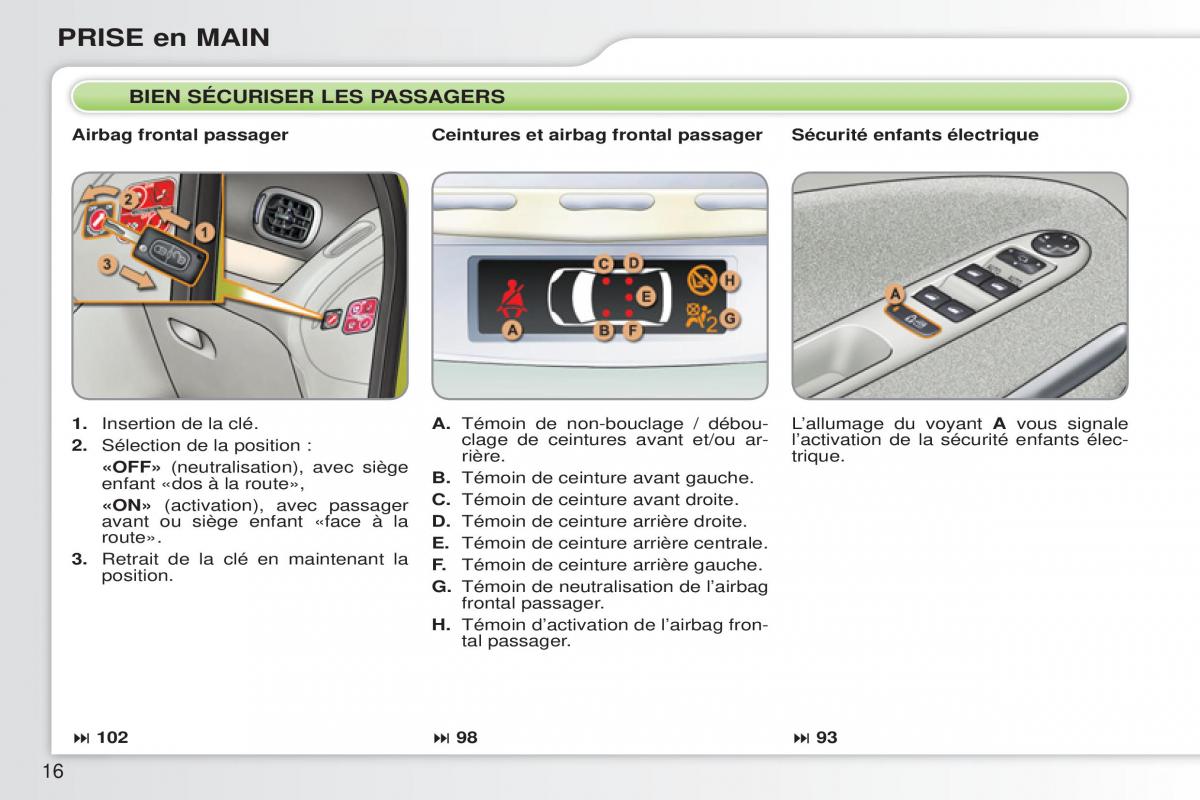 Citroen C3 Picasso manuel du proprietaire / page 18