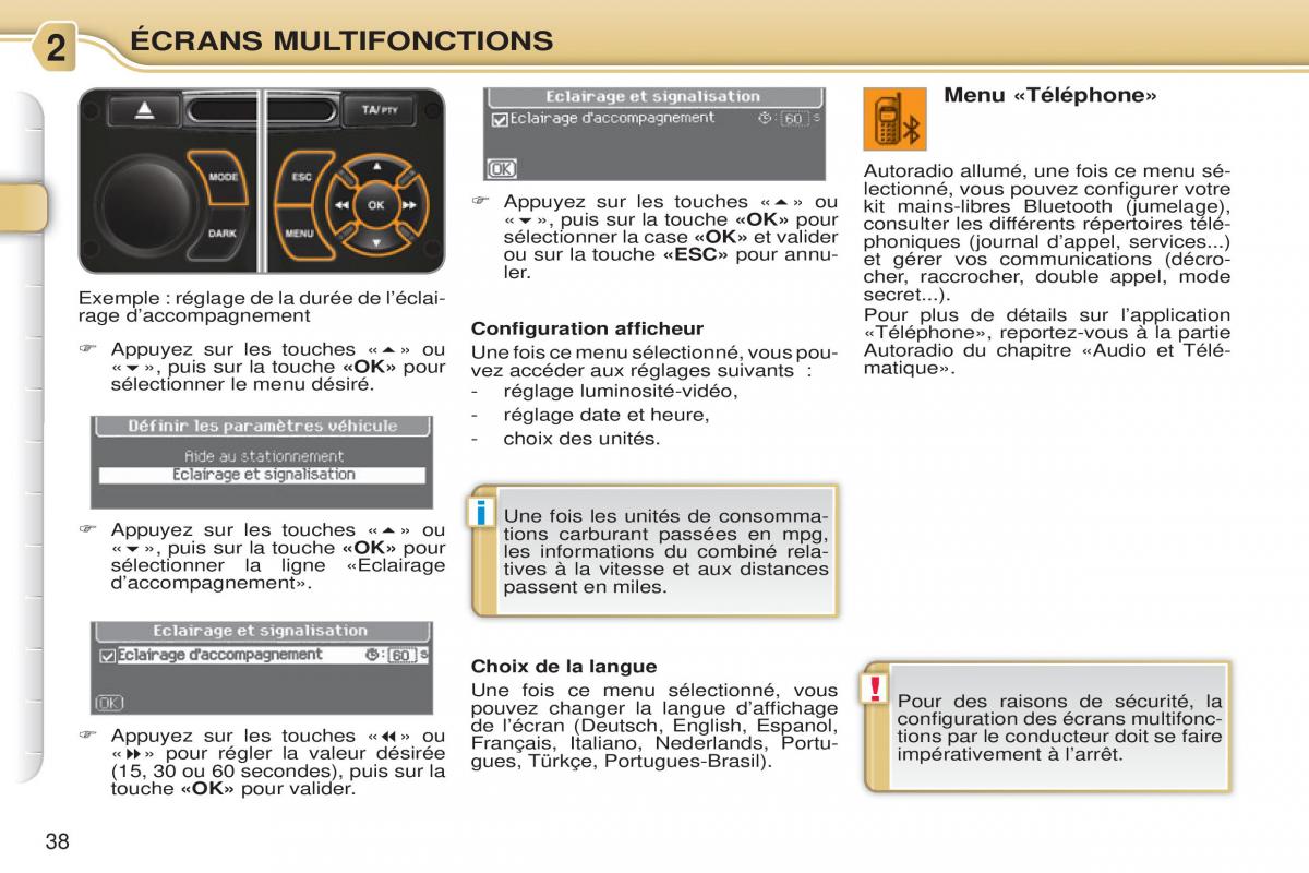 Citroen C3 Picasso manuel du proprietaire / page 40