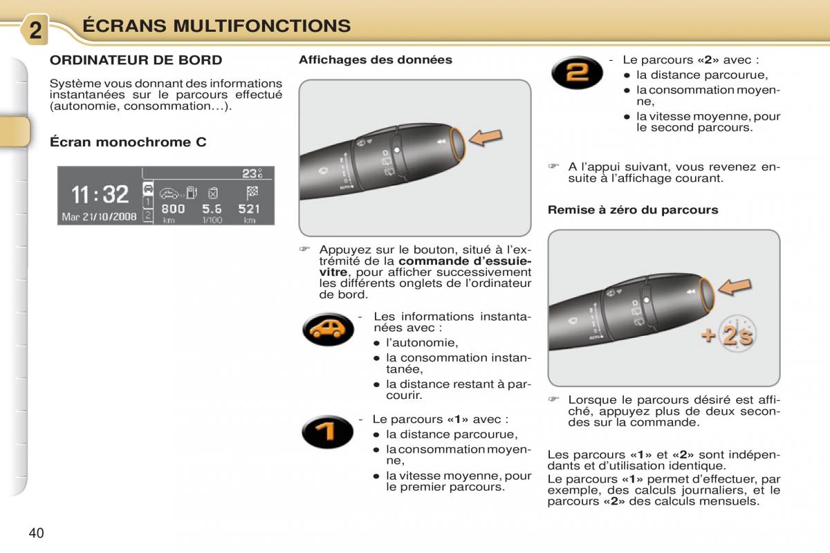 Citroen C3 Picasso manuel du proprietaire / page 42