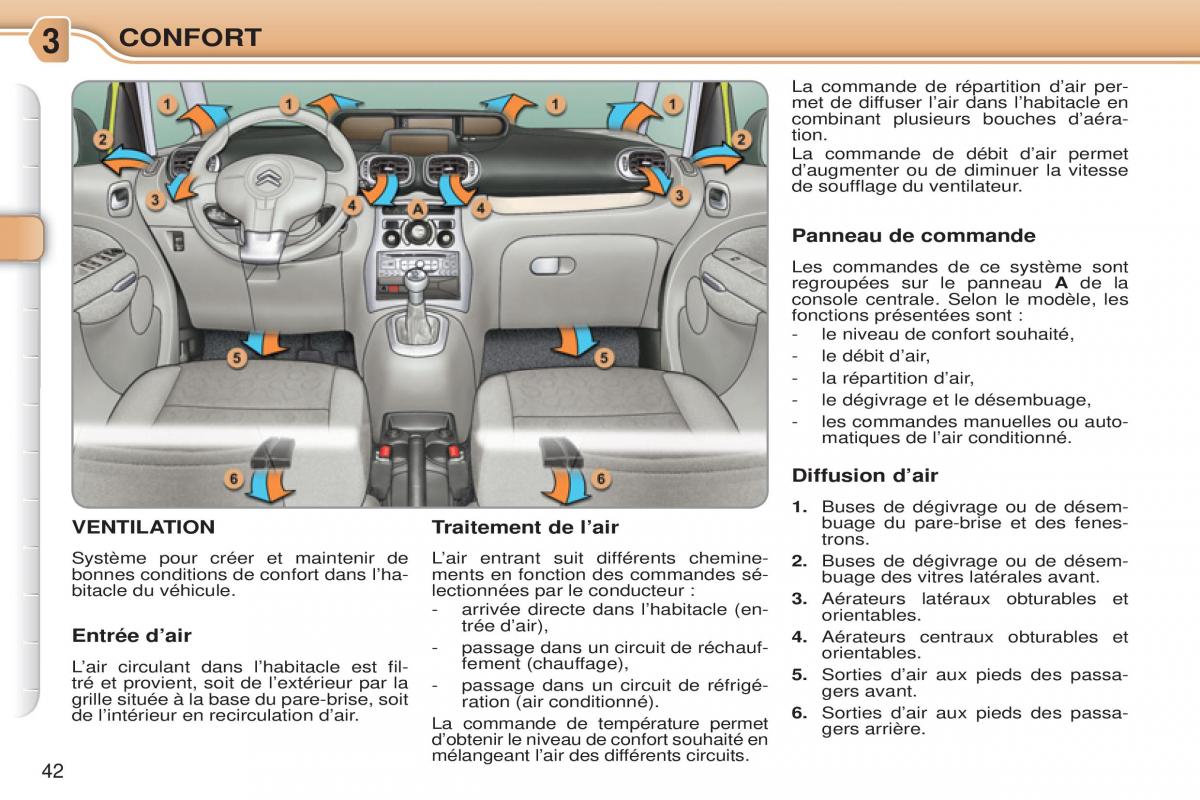 Citroen C3 Picasso manuel du proprietaire / page 44