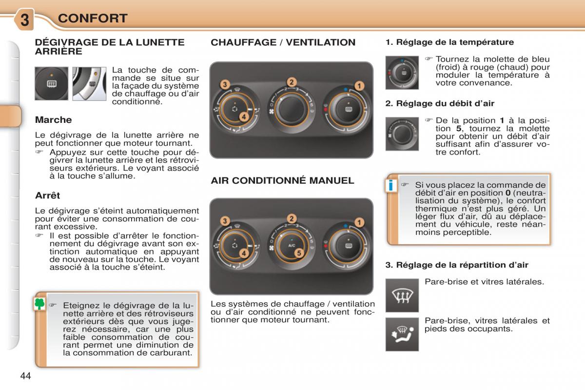 Citroen C3 Picasso manuel du proprietaire / page 46