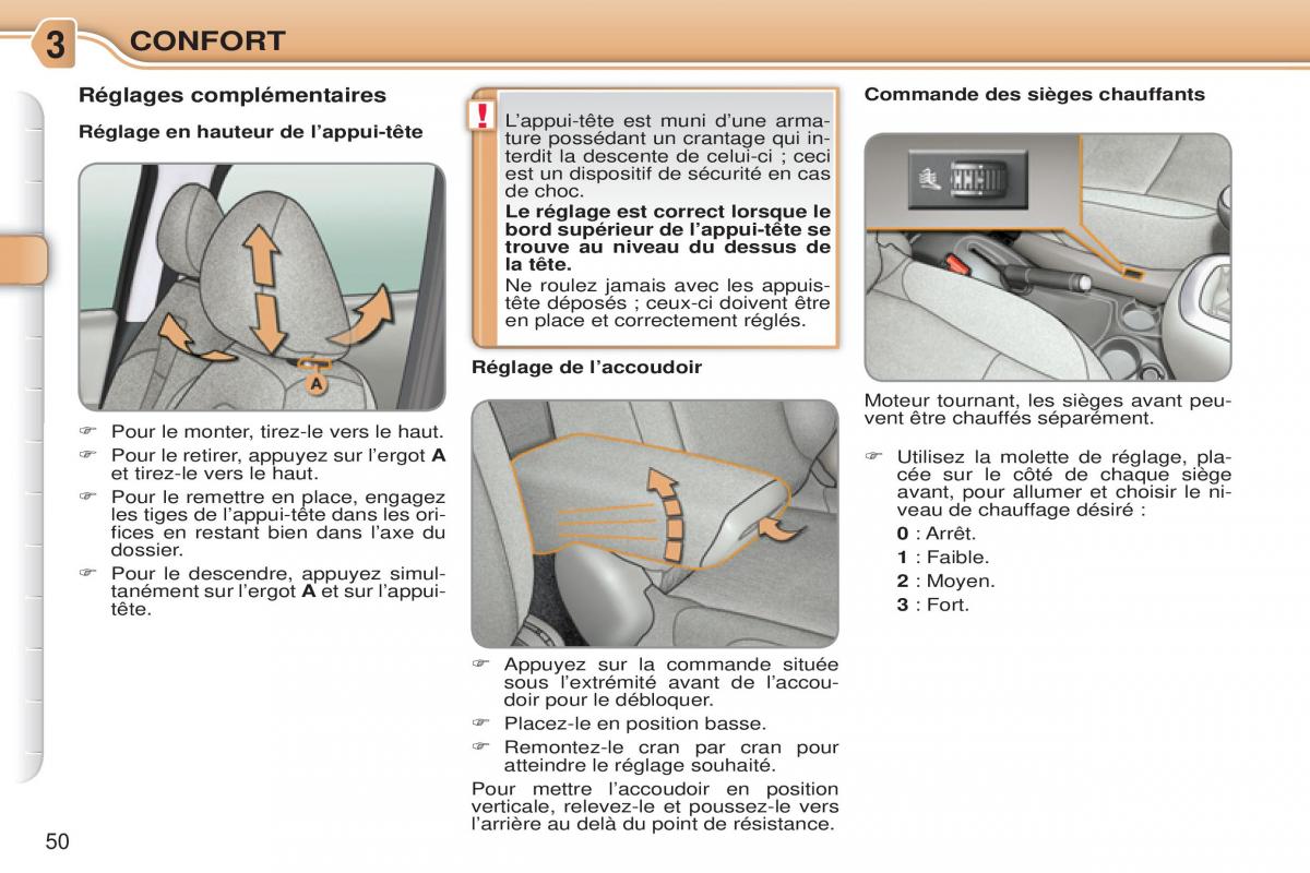 Citroen C3 Picasso manuel du proprietaire / page 52