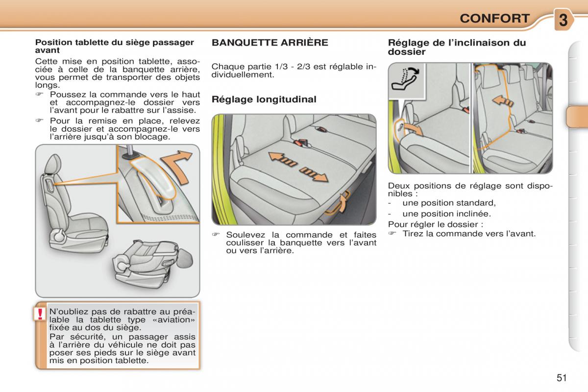 Citroen C3 Picasso manuel du proprietaire / page 53