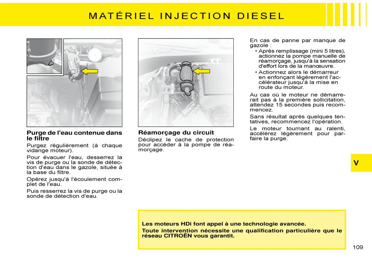 Citroen C3 Pluriel manuel du proprietaire / page 115