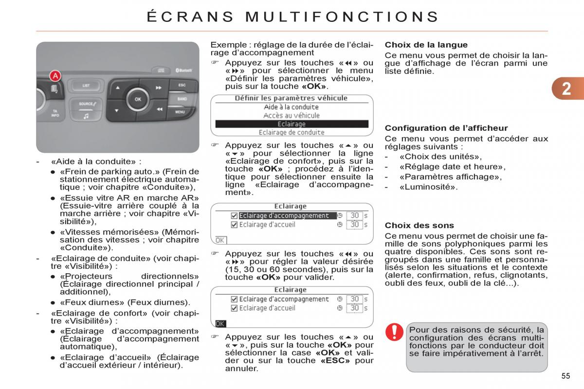 Citroen C4 II 2 manuel du proprietaire / page 57