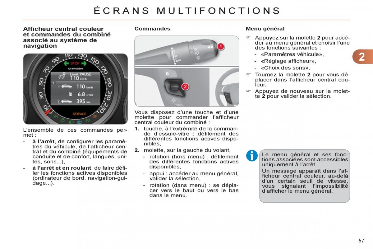 Citroen C4 II 2 manuel du proprietaire / page 59