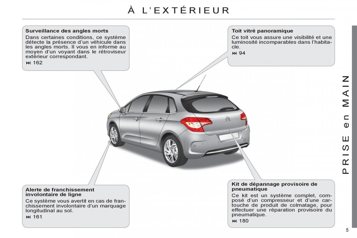 Citroen C4 II 2 manuel du proprietaire / page 7