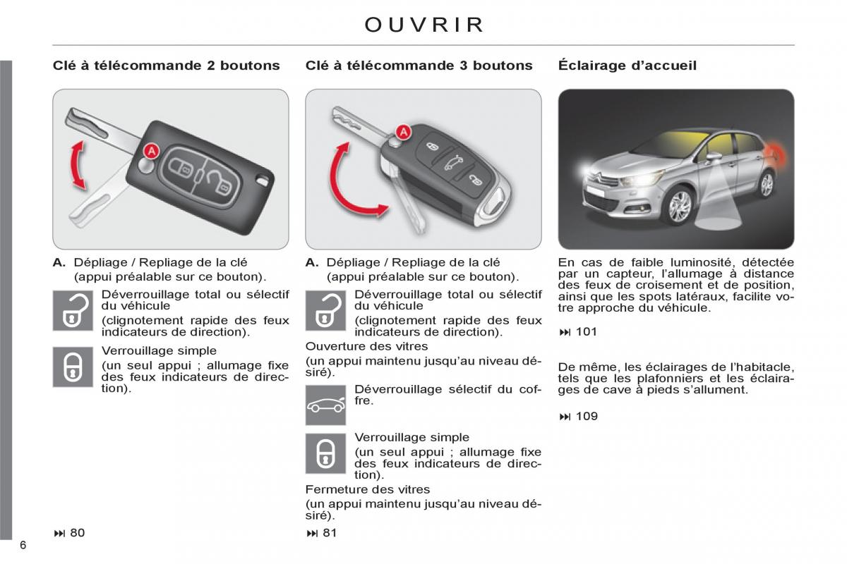 Citroen C4 II 2 manuel du proprietaire / page 8