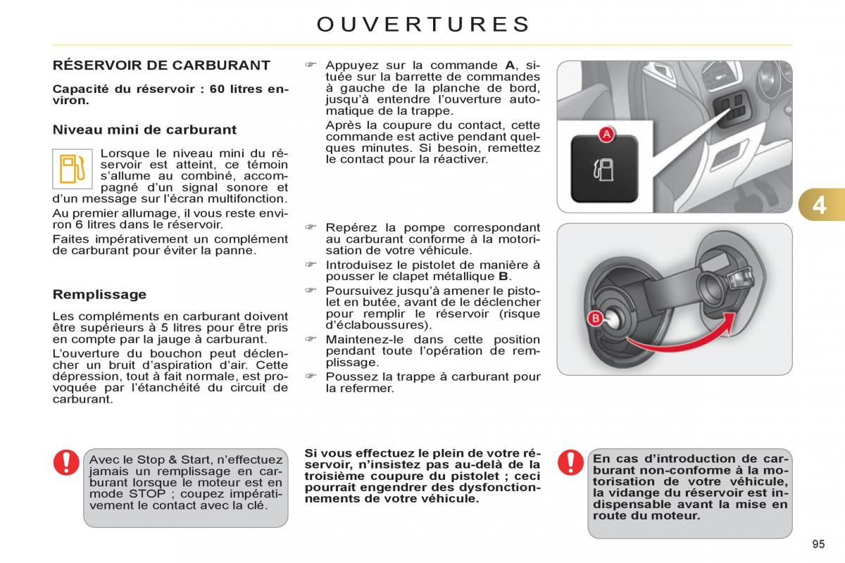 Citroen C4 II 2 manuel du proprietaire / page 97