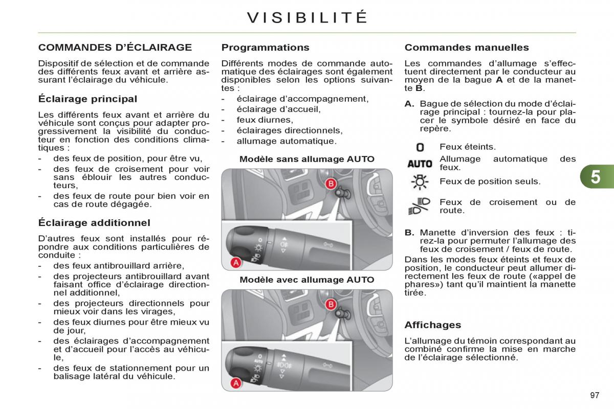 Citroen C4 II 2 manuel du proprietaire / page 99