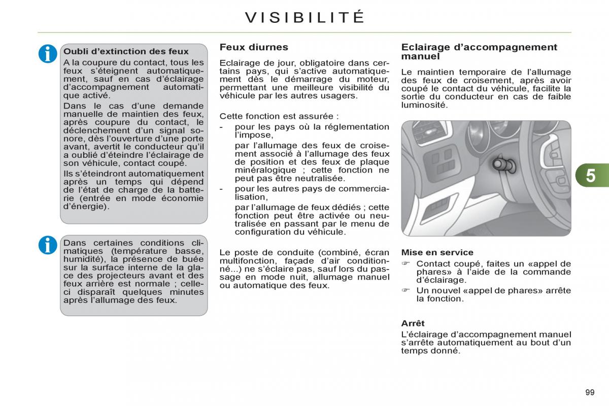 Citroen C4 II 2 manuel du proprietaire / page 101