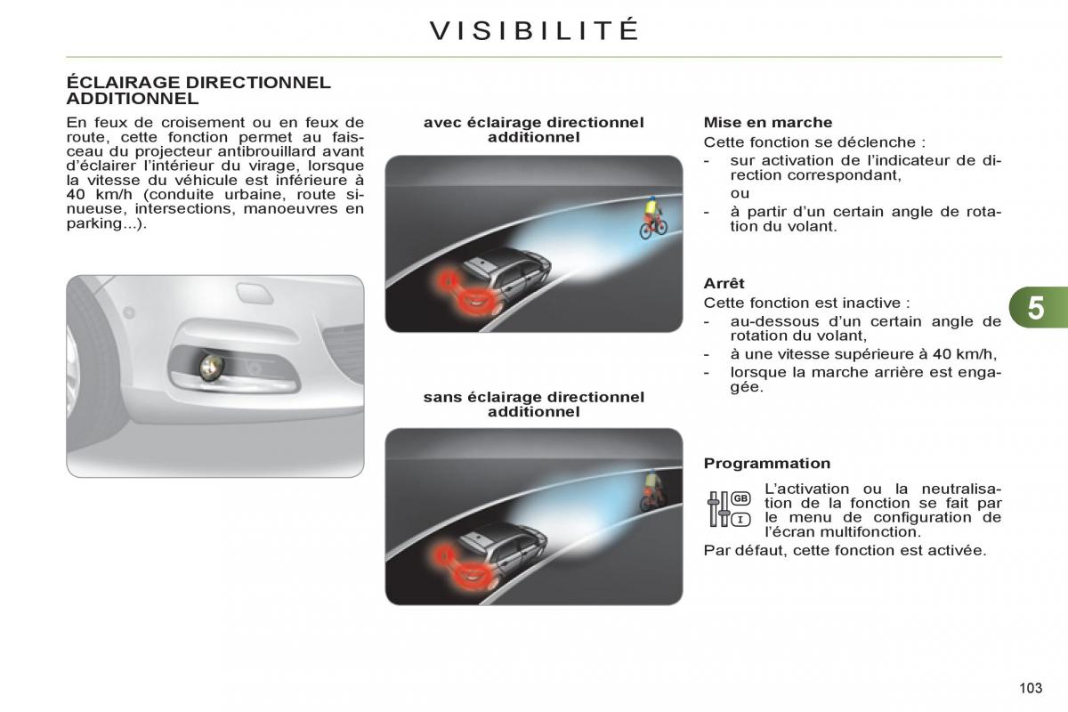 Citroen C4 II 2 manuel du proprietaire / page 105