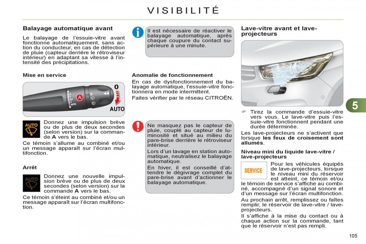 Citroen C4 II 2 manuel du proprietaire / page 107