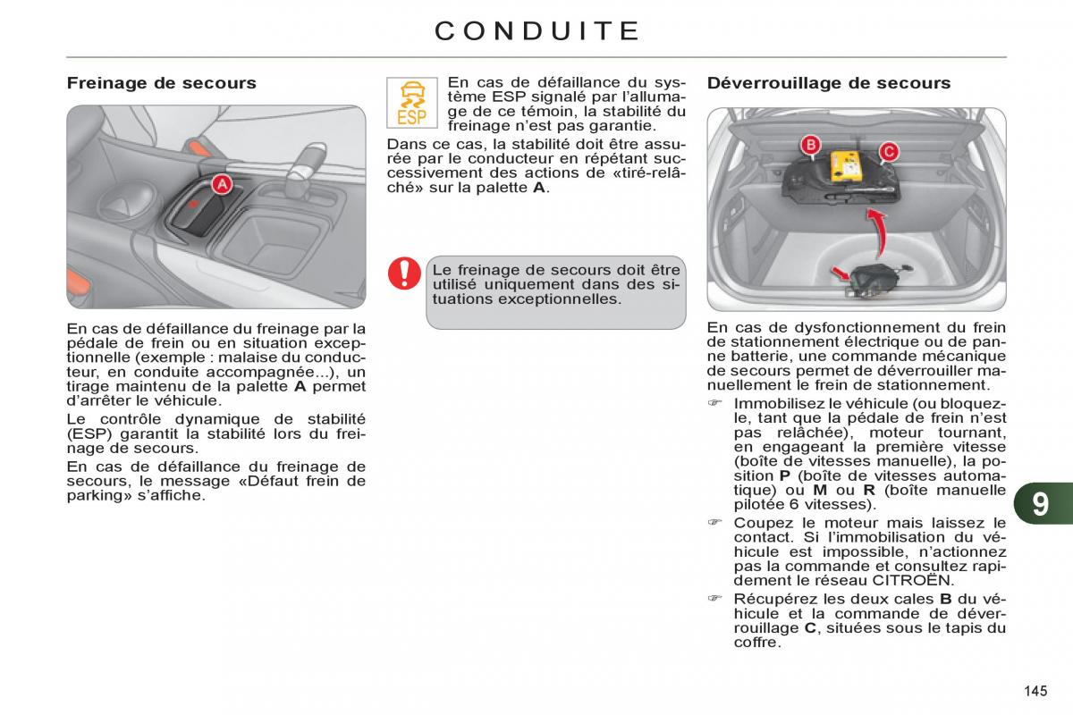 Citroen C4 II 2 manuel du proprietaire / page 147