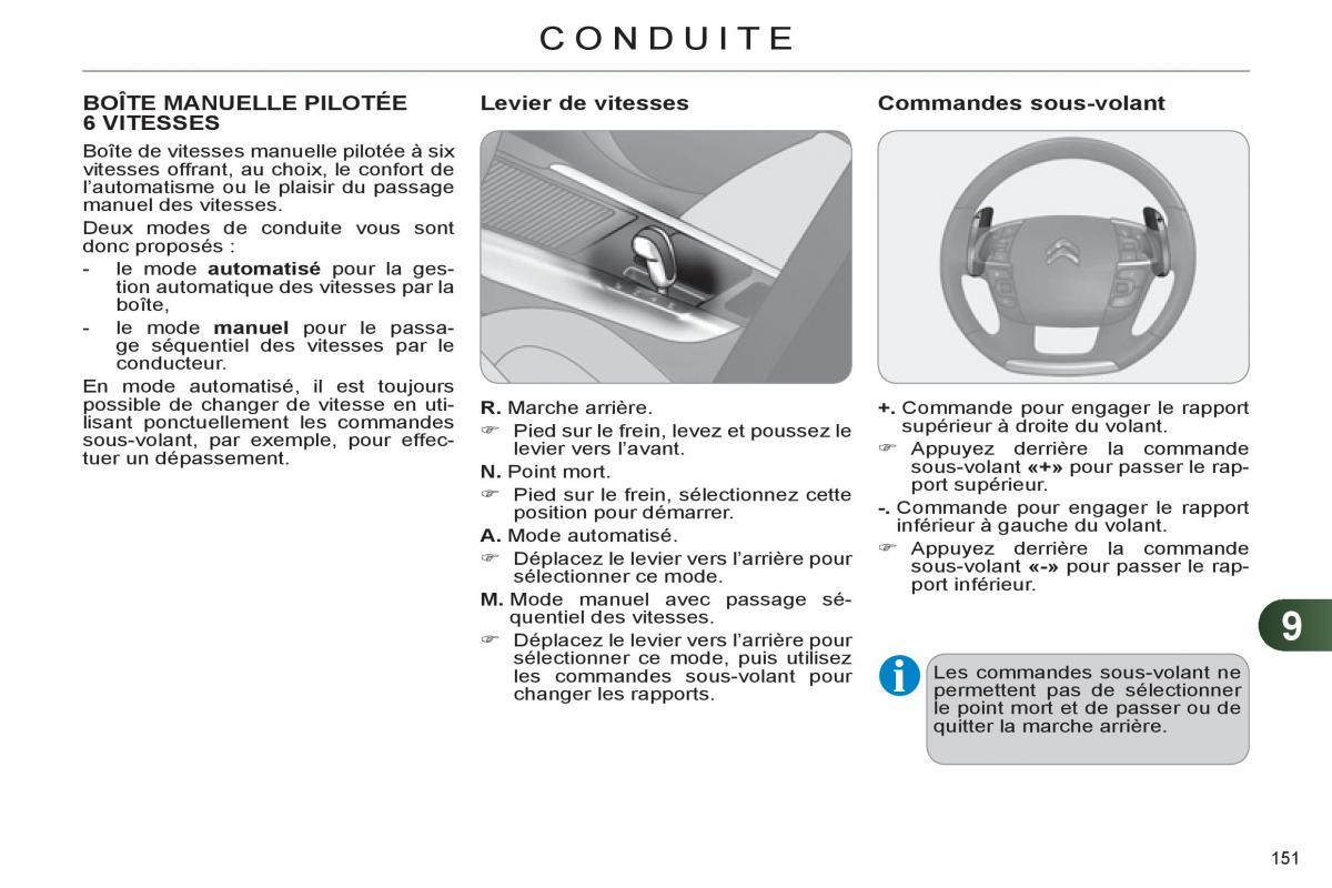 Citroen C4 II 2 manuel du proprietaire / page 153