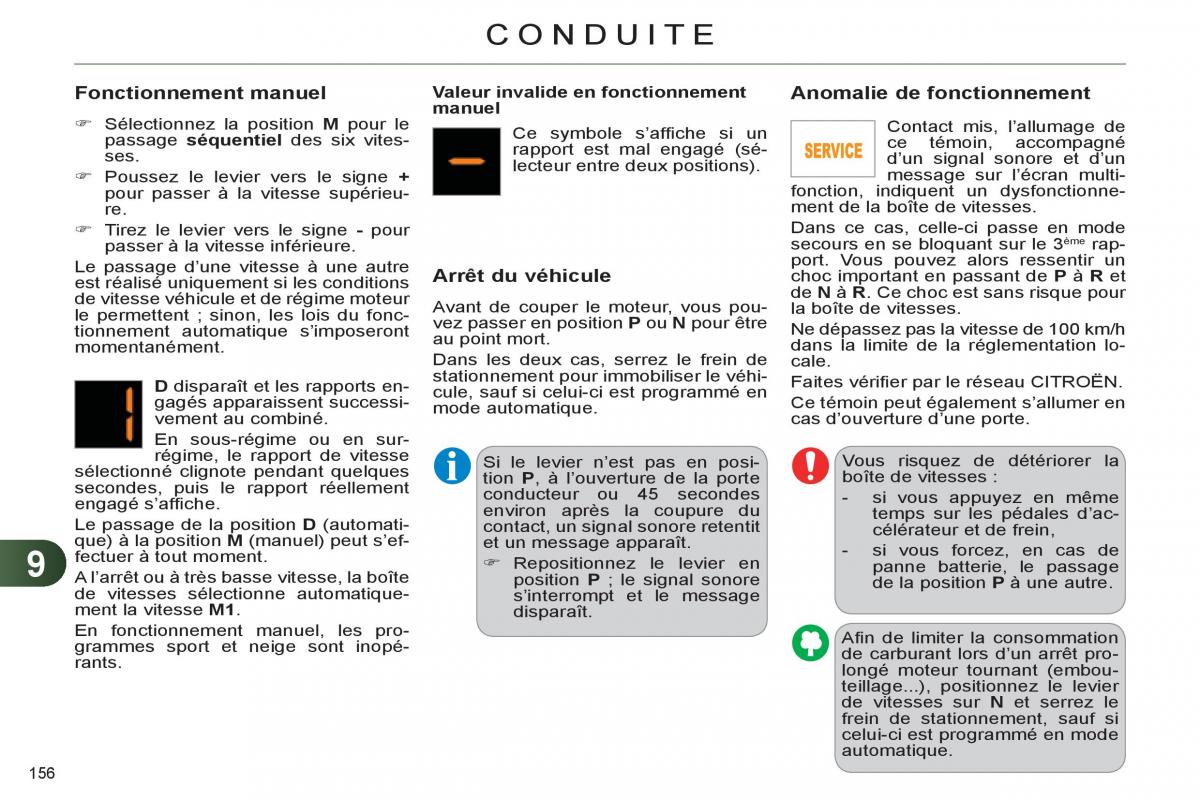 Citroen C4 II 2 manuel du proprietaire / page 158