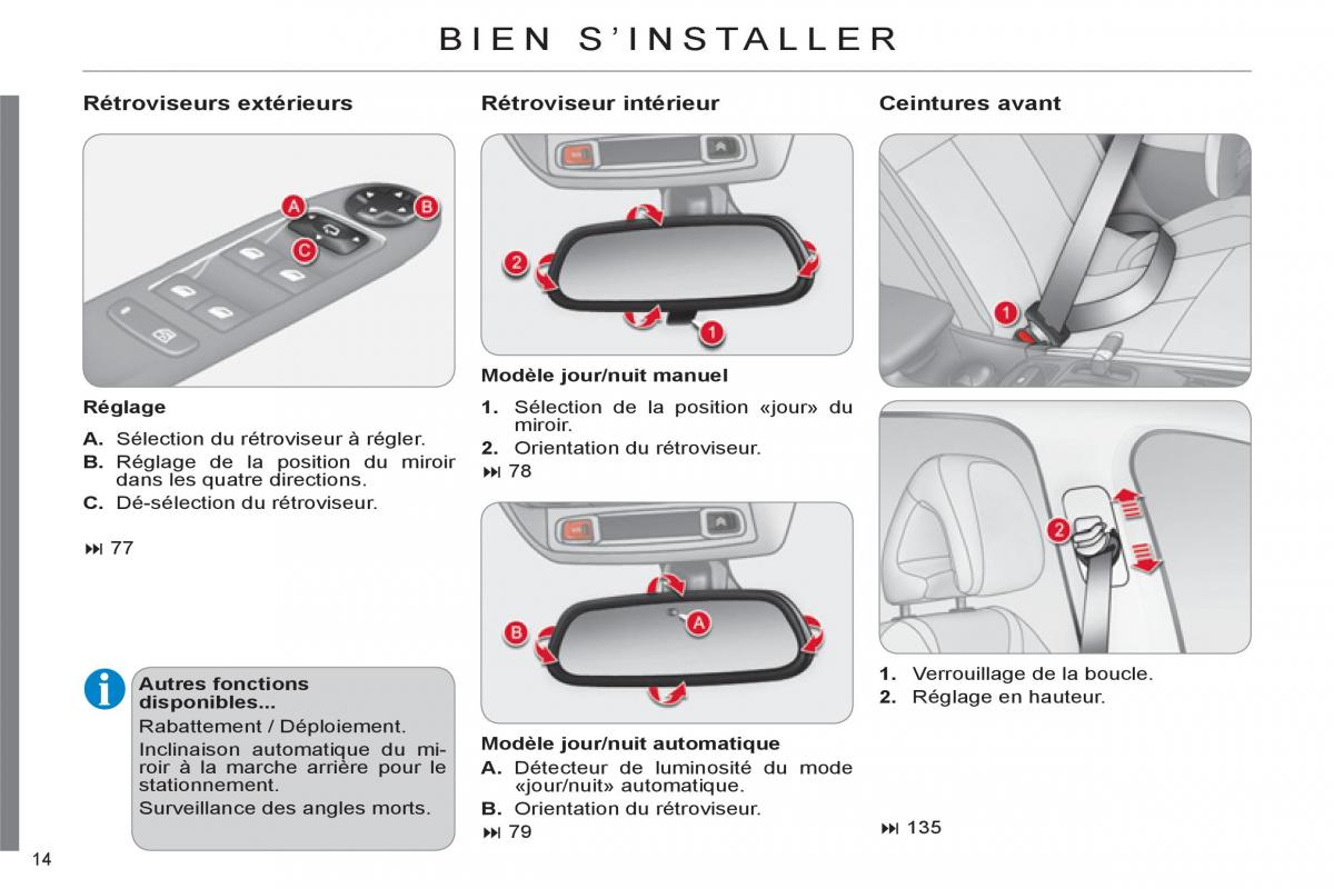 Citroen C4 II 2 manuel du proprietaire / page 16