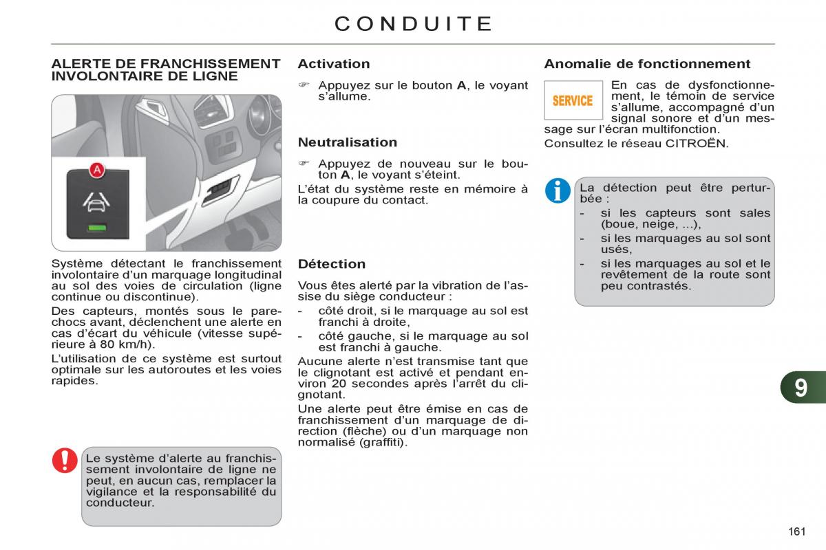 Citroen C4 II 2 manuel du proprietaire / page 163