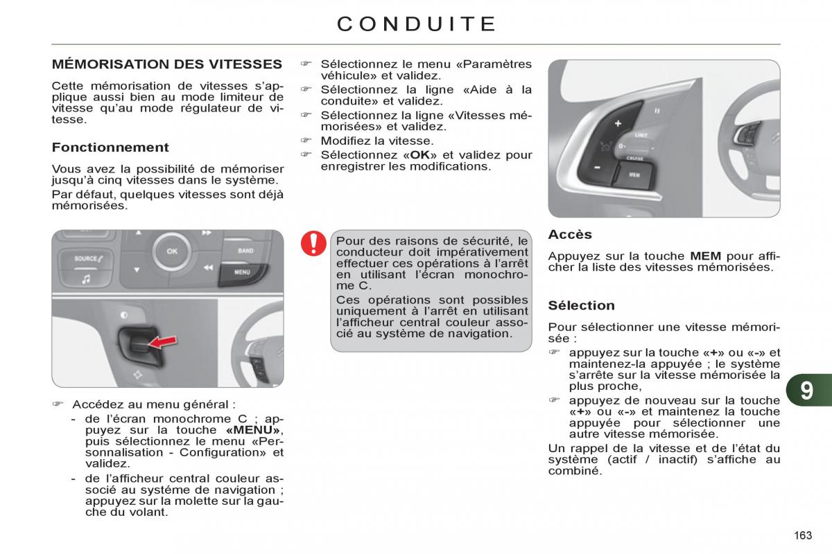 Citroen C4 II 2 manuel du proprietaire / page 165