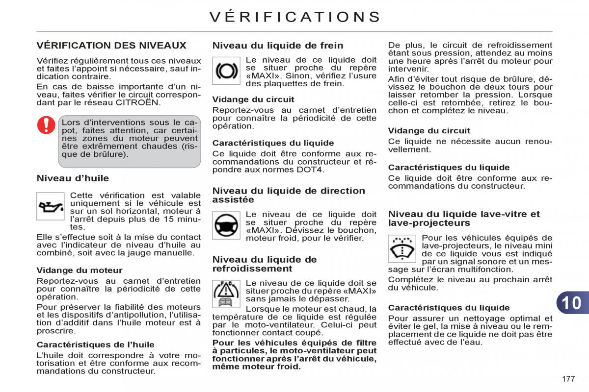 Citroen C4 II 2 manuel du proprietaire / page 179