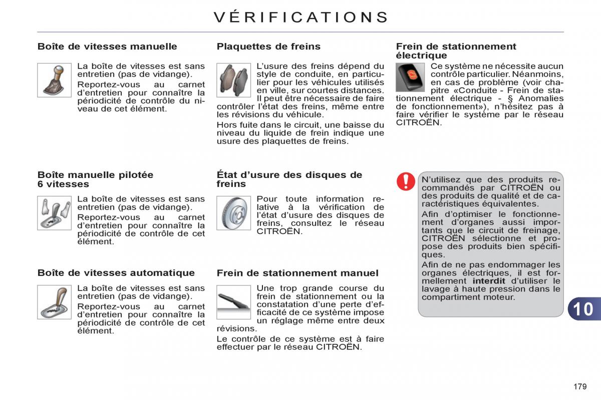 Citroen C4 II 2 manuel du proprietaire / page 181