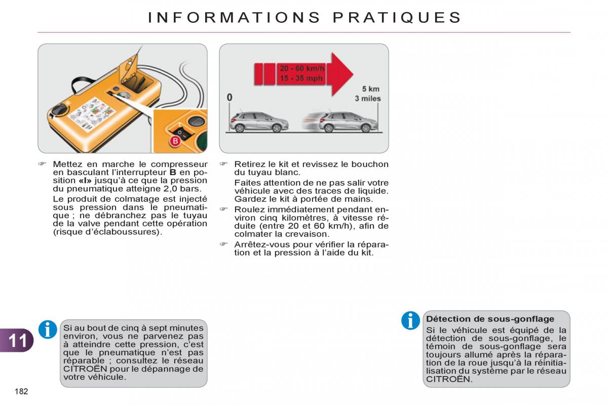 Citroen C4 II 2 manuel du proprietaire / page 184