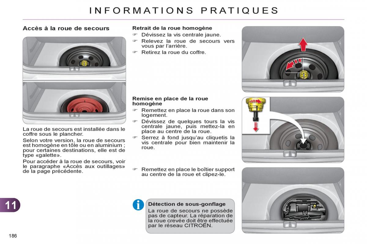 Citroen C4 II 2 manuel du proprietaire / page 188