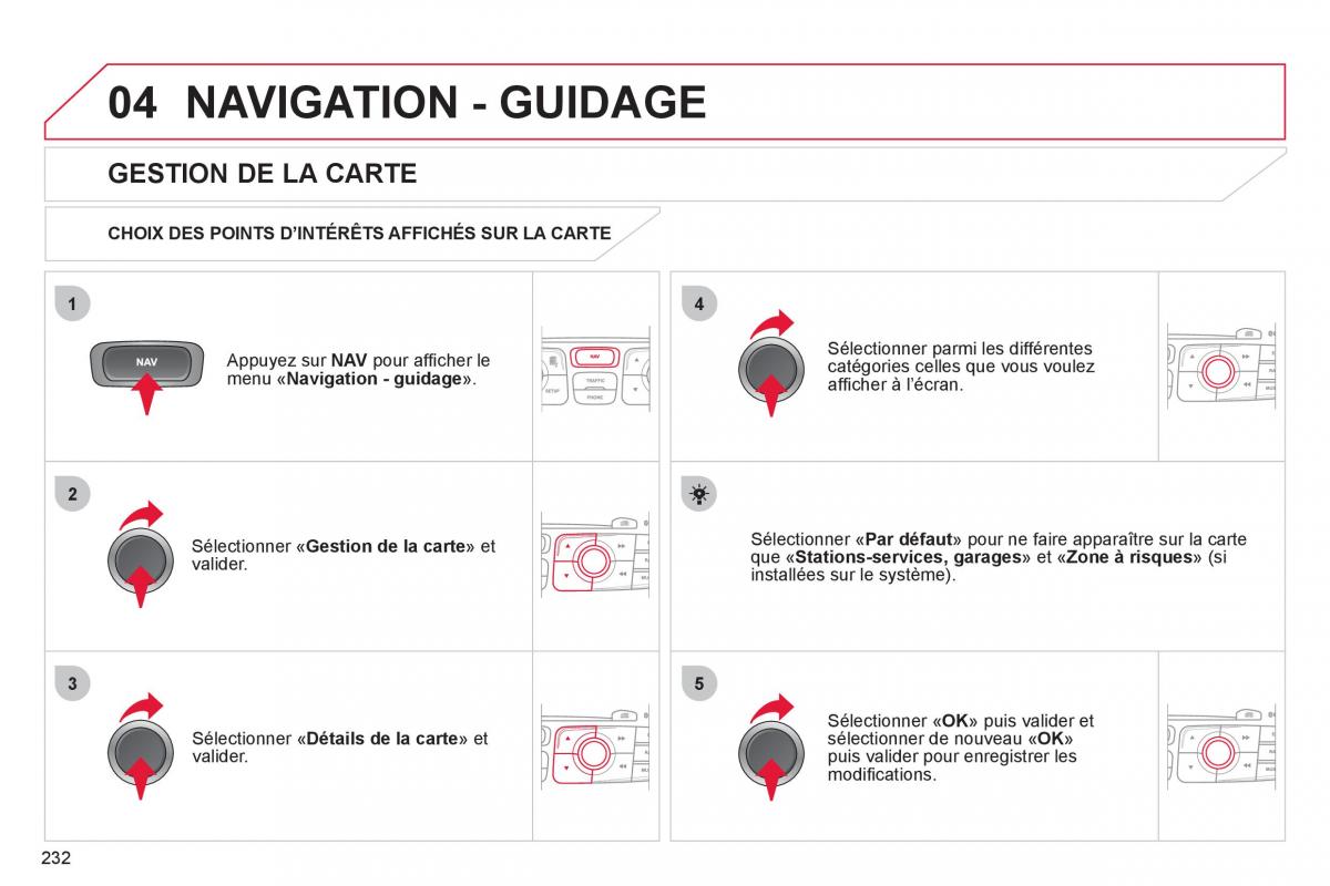 Citroen C4 II 2 manuel du proprietaire / page 234