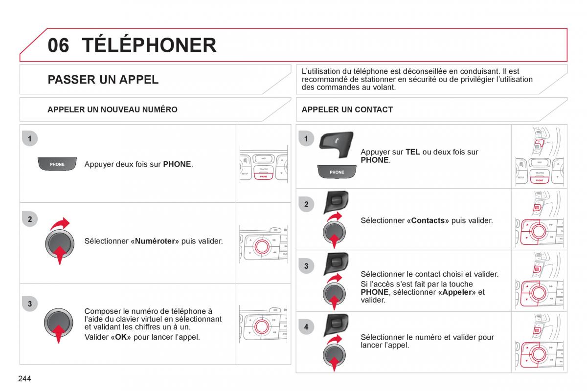 Citroen C4 II 2 manuel du proprietaire / page 246