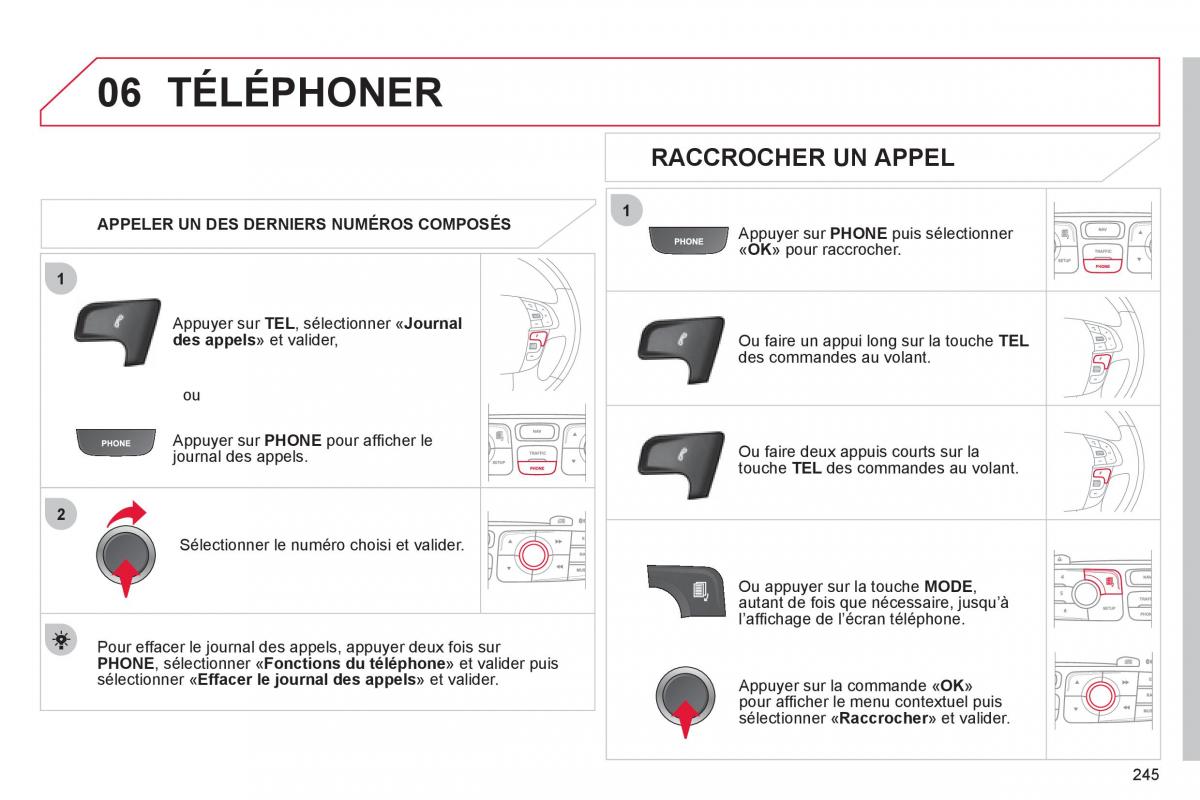 Citroen C4 II 2 manuel du proprietaire / page 247