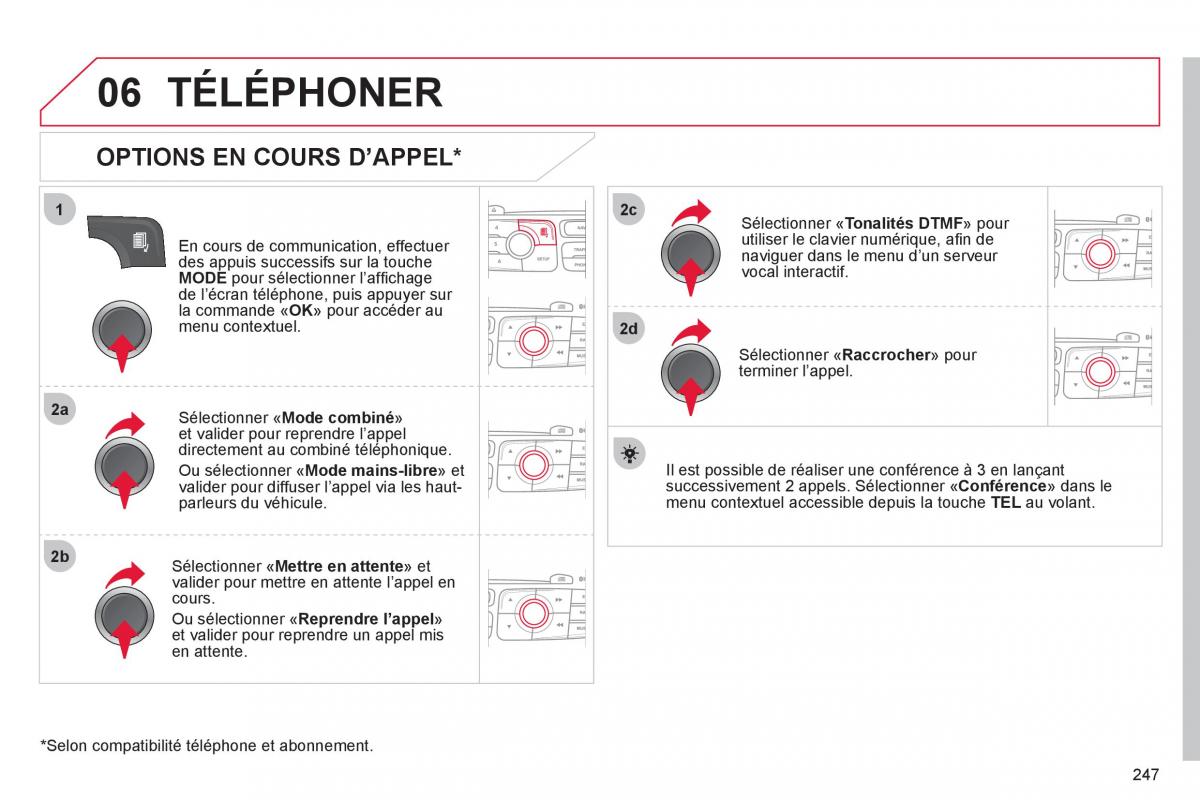 Citroen C4 II 2 manuel du proprietaire / page 249