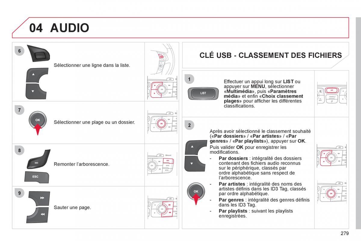 Citroen C4 II 2 manuel du proprietaire / page 281