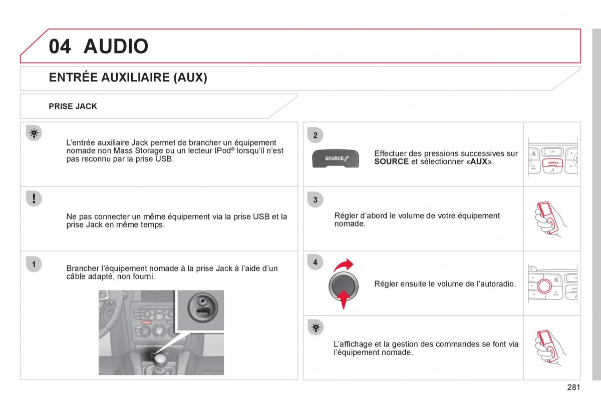 Citroen C4 II 2 manuel du proprietaire / page 283