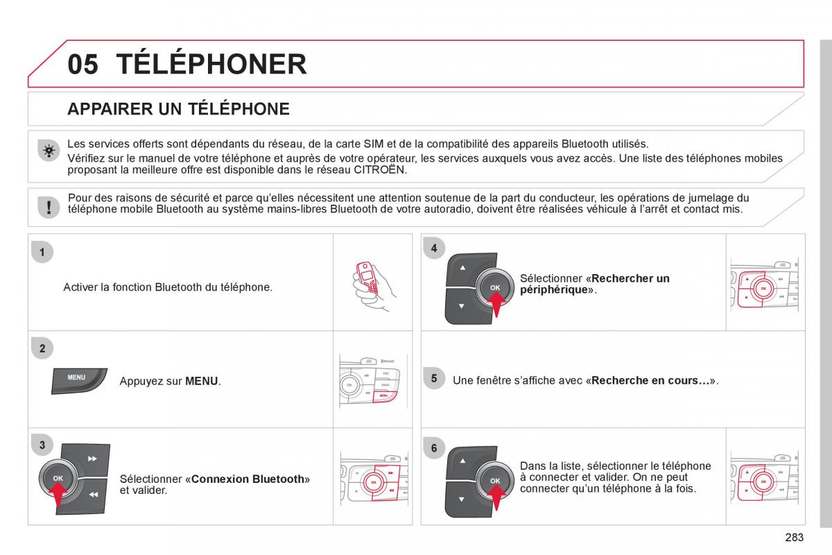 Citroen C4 II 2 manuel du proprietaire / page 285