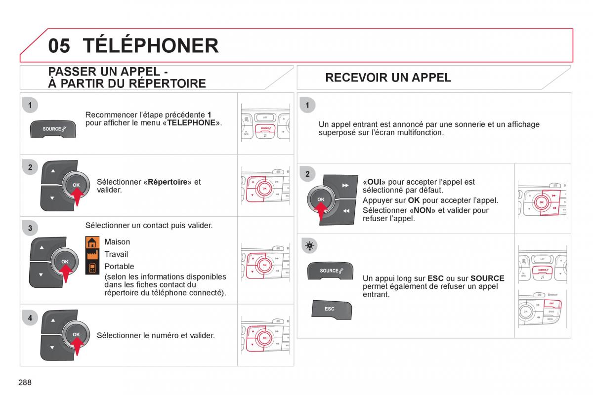 Citroen C4 II 2 manuel du proprietaire / page 290