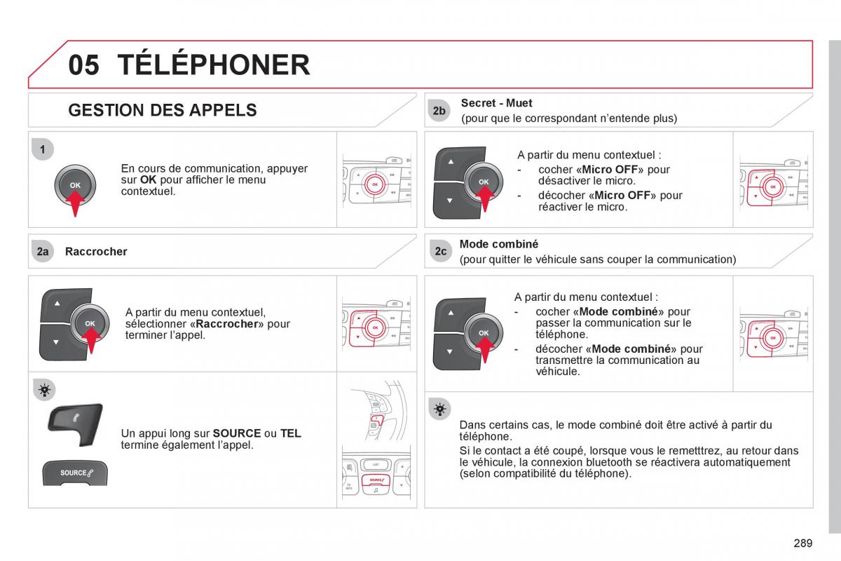 Citroen C4 II 2 manuel du proprietaire / page 291