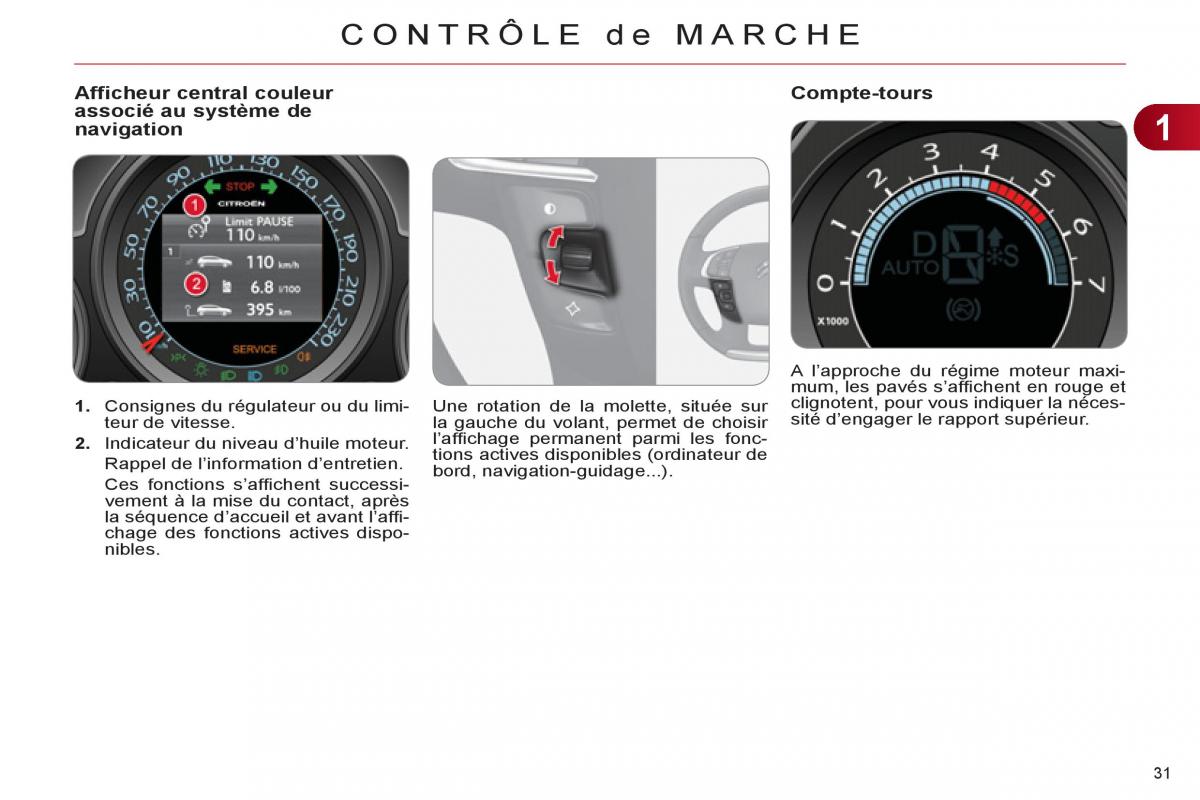 Citroen C4 II 2 manuel du proprietaire / page 33