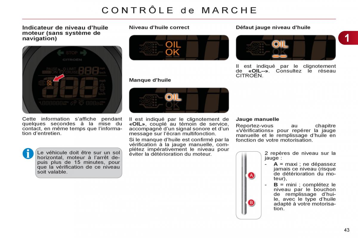 Citroen C4 II 2 manuel du proprietaire / page 45