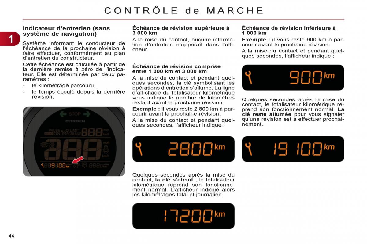 Citroen C4 II 2 manuel du proprietaire / page 46