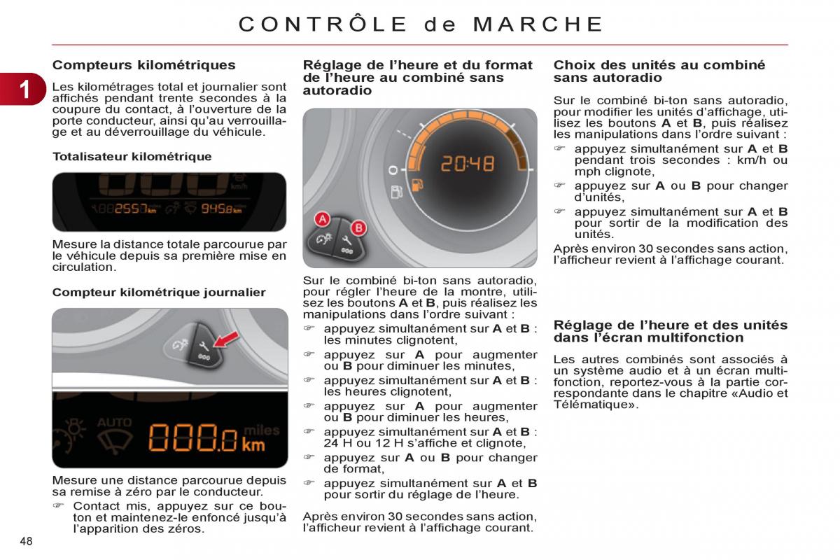 Citroen C4 II 2 manuel du proprietaire / page 50